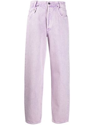 AGOLDE tapered baggy jeans - Purple
