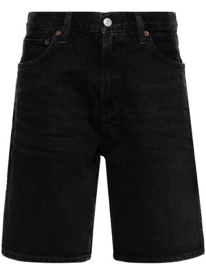 AGOLDE Vida high-rise denim shorts - Black