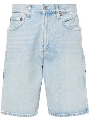 AGOLDE Vida high-rise denim shorts - Blue