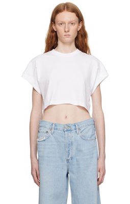 AGOLDE White Aiden T-Shirt