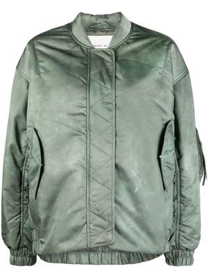 AGOLDE x Shoreditch Ski Club Nisa bomber jacket - Green