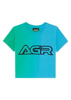 AGR Balance Logo Gradient Print T-Shirt