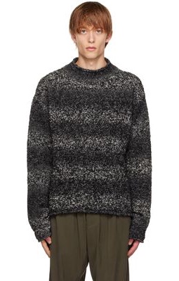 AGR Black Mock Neck Sweater