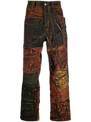 AGR Passion wide-leg jeans - Orange