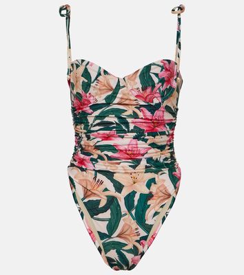 Agua by Agua Bendita Rábano Rocío floral swimsuit
