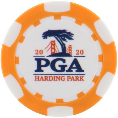 Ahead Orange 2020 PGA Championship Poker Chip