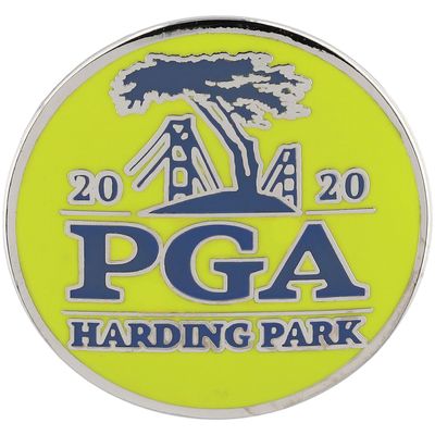 Ahead Yellow 2020 PGA Championship Champion Ball Marker