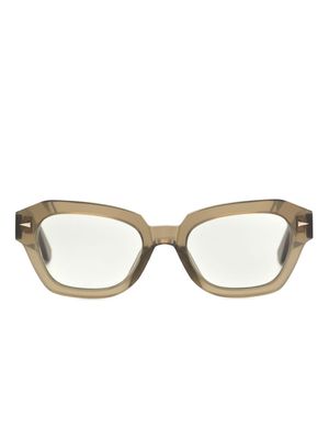 Ahlem Les Halles cat eye-frame sunglasses - Green