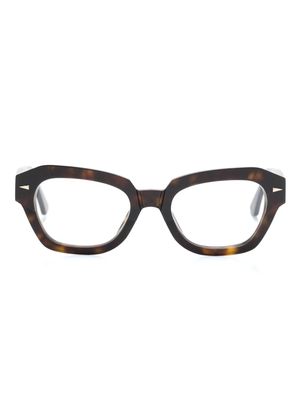 Ahlem Les Halles cat-eye glasses - Brown