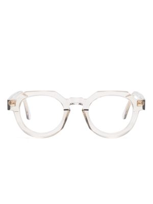 Ahlem Petits Champs round-frame glasses - Neutrals