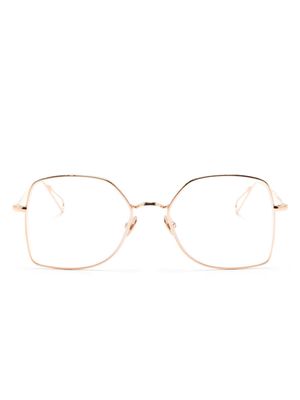 Ahlem Sacre Coeur geometric-frame glasses - Gold