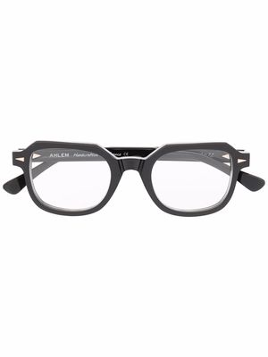 Ahlem Saint Dominique oval-frame glasses - Black