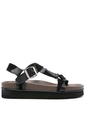 Ahluwalia Bailey leather sandals - Black