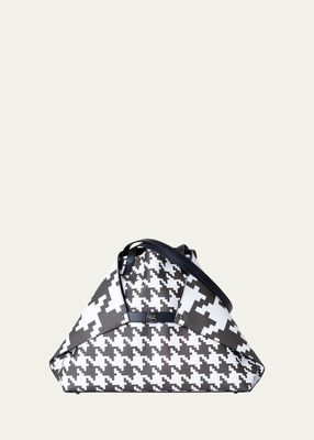 Ai Medium Houndstooth-Print Shoulder Bag