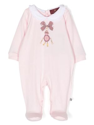 Aigner Kids graphic-print cotton pajamas - Pink