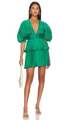 AIIFOS Millie Dress in Green