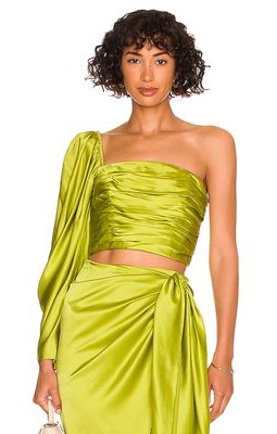 AIIFOS Pia Top in Green