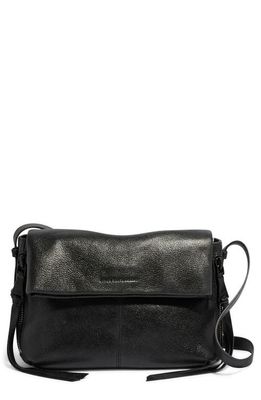 Aimee Kestenberg Bali Leather Crossbody Bag in Black Vintage