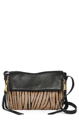 Aimee Kestenberg Bali Novelty Tiger Stripe Genuine Calf Hair & Leather Crossbody Bag in Tiger Print Calf Hair