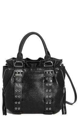 Aimee Kestenberg Cooper Convertible Leather Shoulder Bag in Black