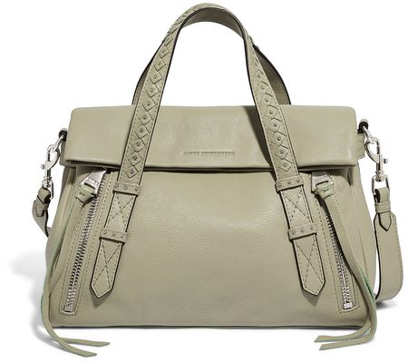 Aimee Kestenberg Leather Bali Double Entry Satchel