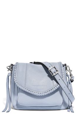 Aimee Kestenberg Mini All For Love Convertible Leather Crossbody Bag in Breeze Blue