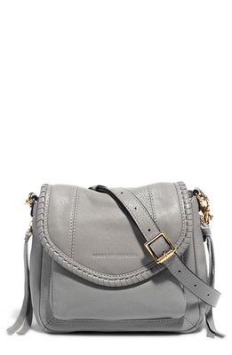 Aimee Kestenberg Mini All For Love Convertible Leather Crossbody Bag in Cool Grey