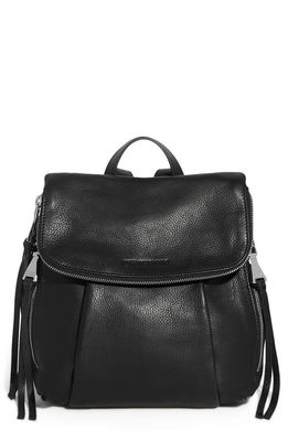 Aimee Kestenberg Pleated Convertible Backpack in Black