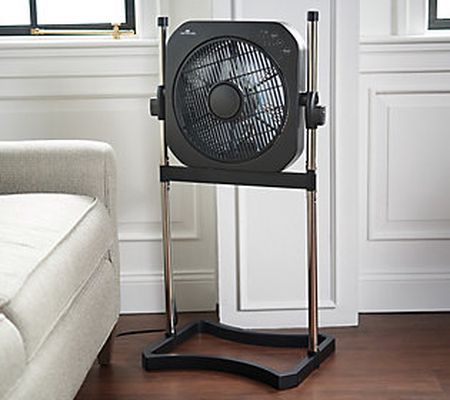 Air Innovations 12" 3-in-1 Swirl Cool Stand Fan with Remote