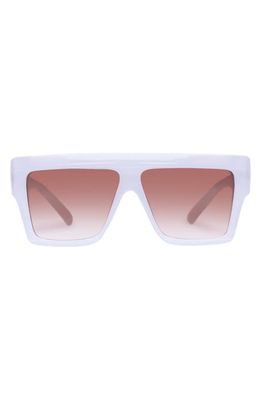 AIRE Antares 59mm D-Frame Sunglasses in White