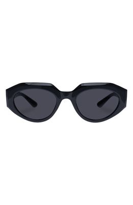 AIRE Aphelion 51mm Octagon Sunglasses in Black 