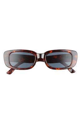 AIRE Ceres 51mm Rectangular Sunglasses in Dark Tort 