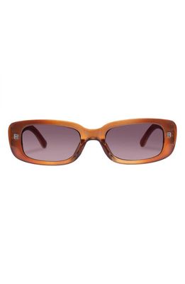 AIRE Ceres 51mm Rectangular Sunglasses in Pearl Chocolate 