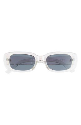 AIRE Ceres 51mm Rectangular Sunglasses in Silver Mirror/Multi