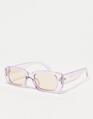 AIRE Ceres rectangle sunglasses in lilac-Purple