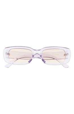 AIRE Ceres V2 51mm Rectangular Sunglasses in Lilac