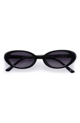 AIRE Fornax 53mm Oval Sunglasses in Black