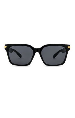 AIRE Galileo Sunglasses in Black.
