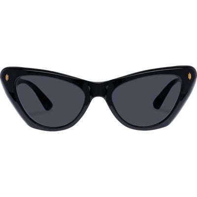 AIRE Linea 54mm Cat Eye Sunglasses in Black 