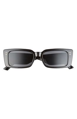AIRE Orion 53mm Rectangular Sunglasses in Black