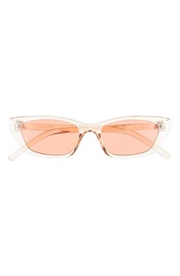 AIRE Titania V2 51mm Gradient Cat Eye Sunglasses in Clear /Cinnamon Tint