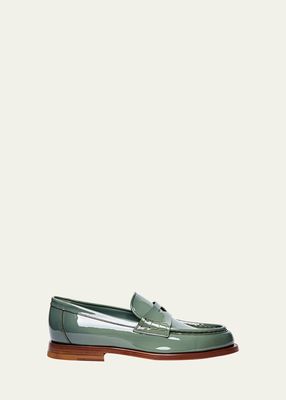 Airglow Patent Penny Loafers