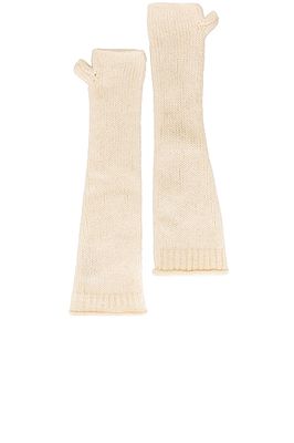 Aisling Camps Arm Warmers in Ivory