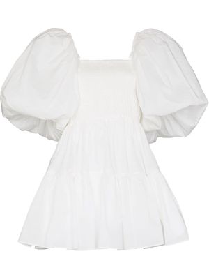 Aje Cherished puff-sleeve mini dress - White