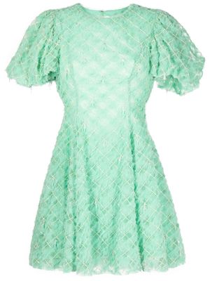 Aje Context embellished minidress - Green