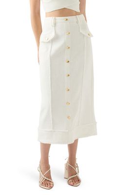 Aje Isabel Utility Skirt in Ivory