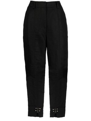 Aje Zita slit-detail tapered trousers - Black