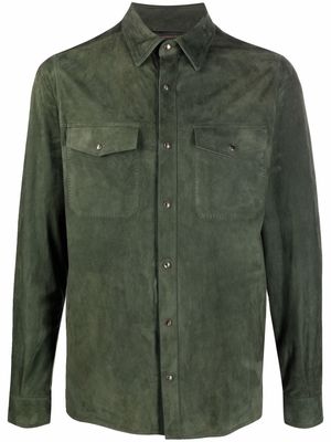Ajmone button-down shirt - Green
