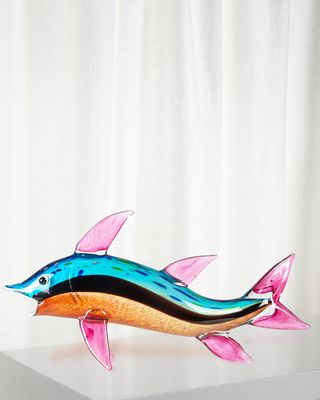 Akala Fish Art Glass Sculpture