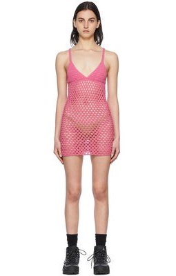 Akoia SSENSE Exclusive Pink Cover-Up Dress